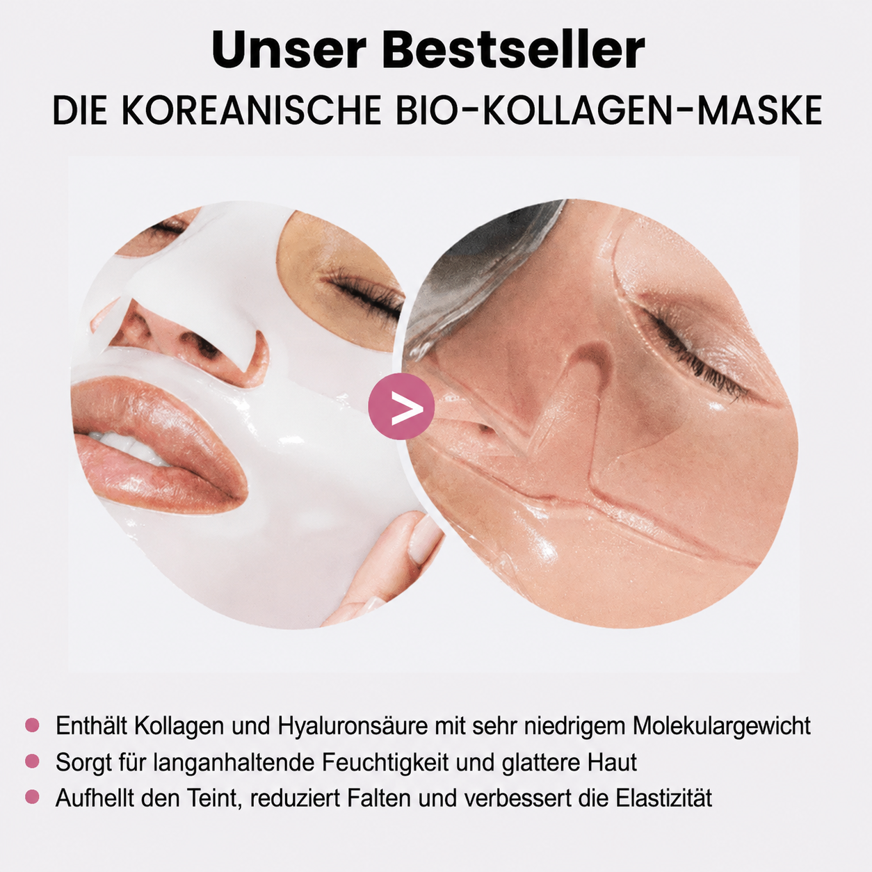 Kollagen Boosting Maske