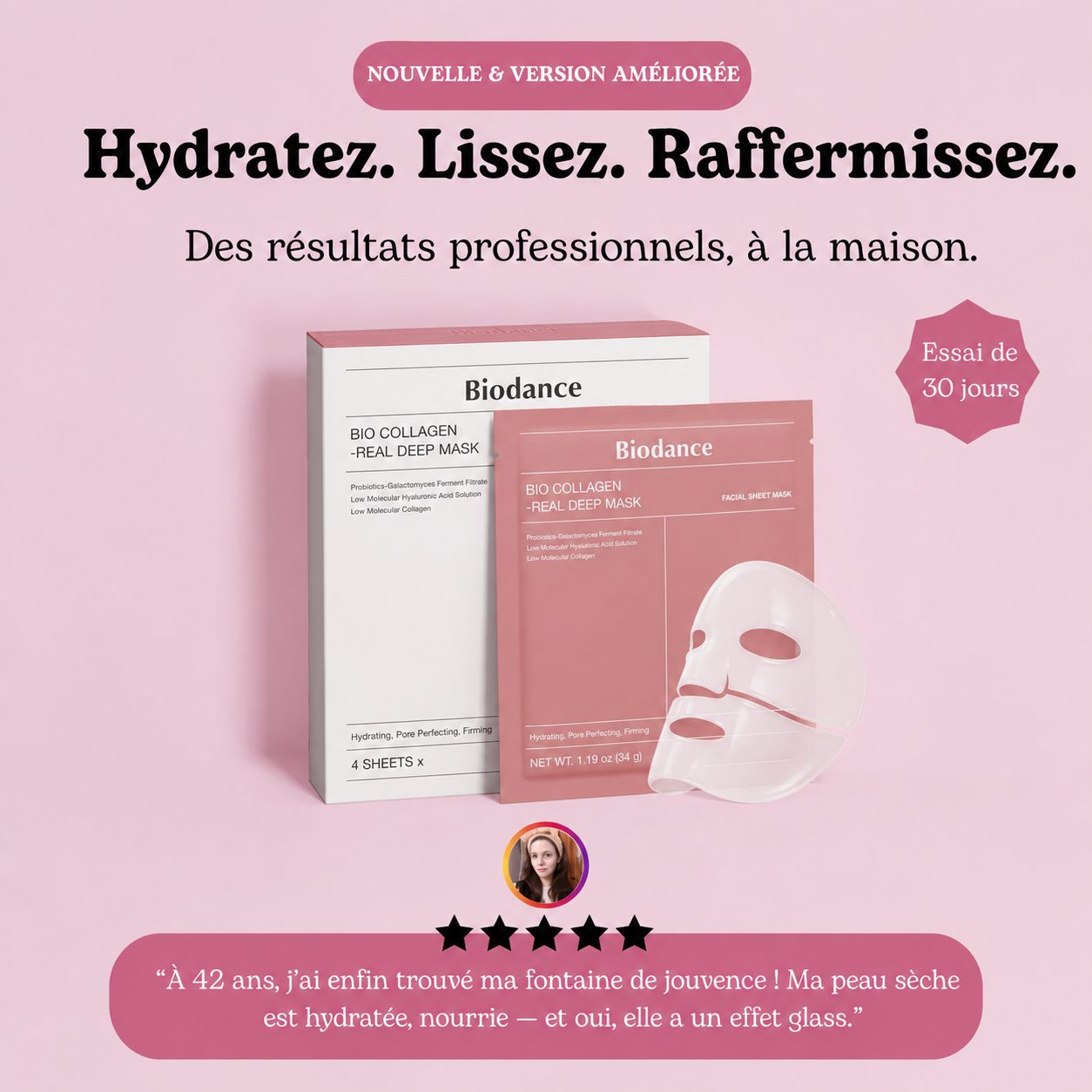 Masque au Bio-Collagène
