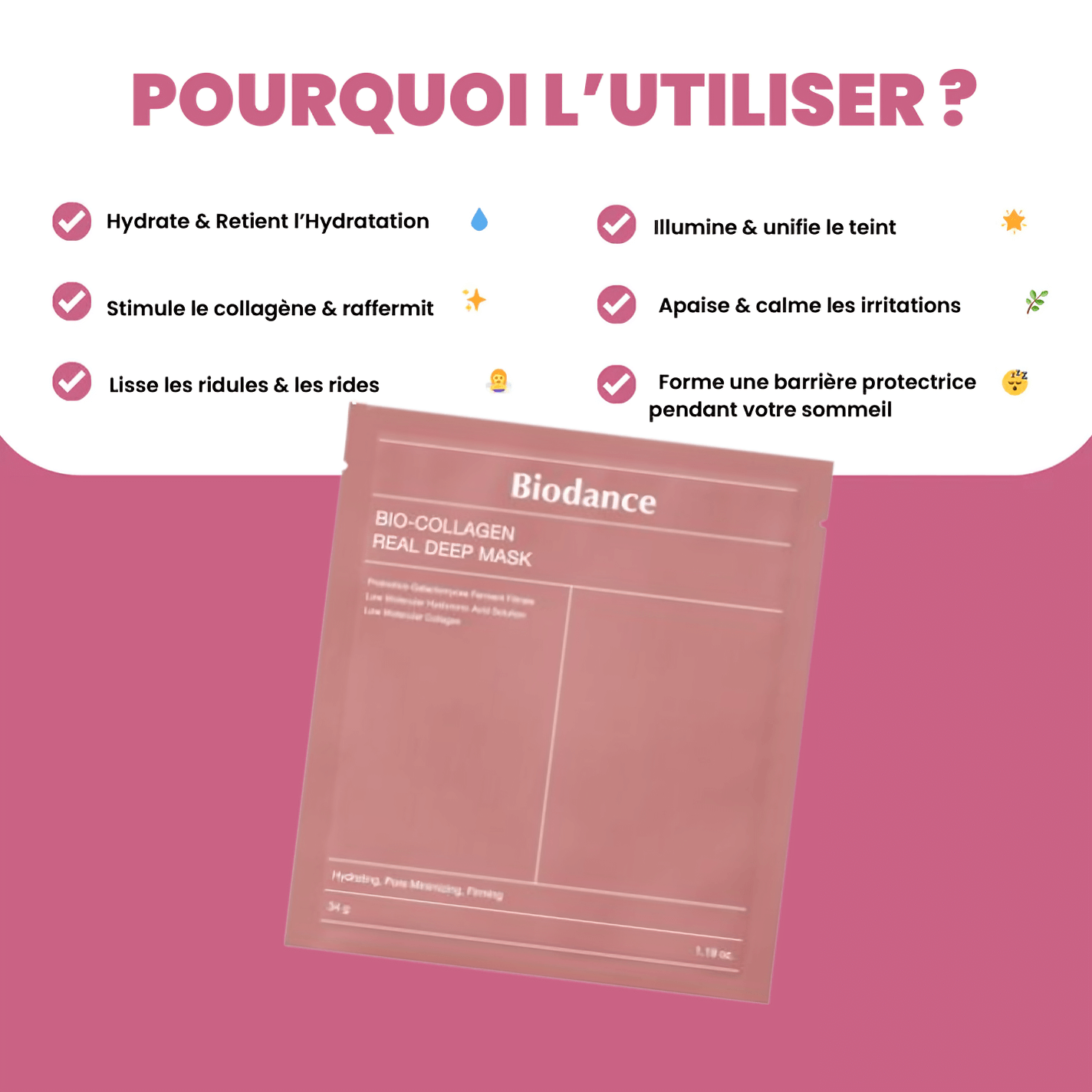 Masque au Bio-Collagène